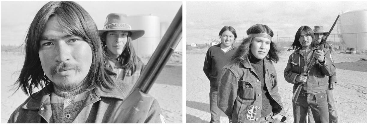 George Legrady, photographs from the James Bay Cree Photographic Archive (courtesy George Legrady Studio)