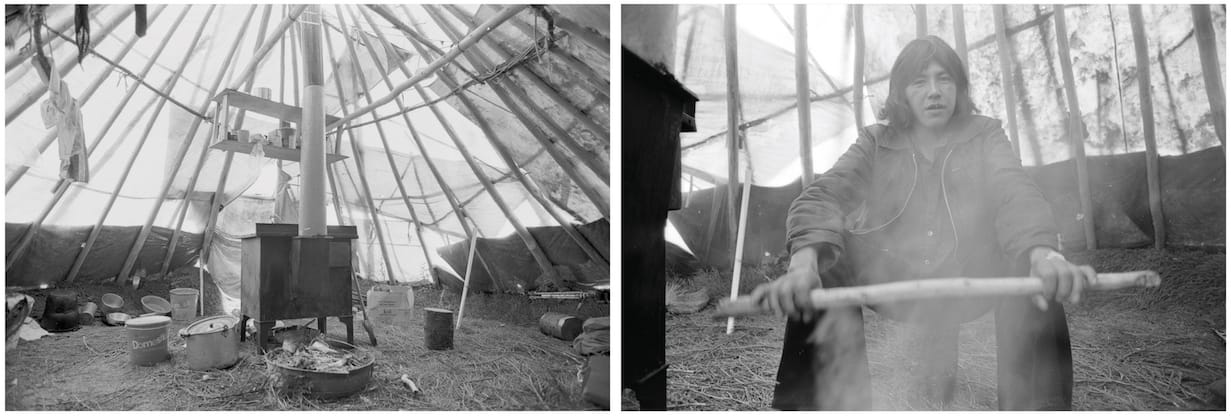George Legrady, photographs from the James Bay Cree Photographic Archive (courtesy George Legrady Studio)
