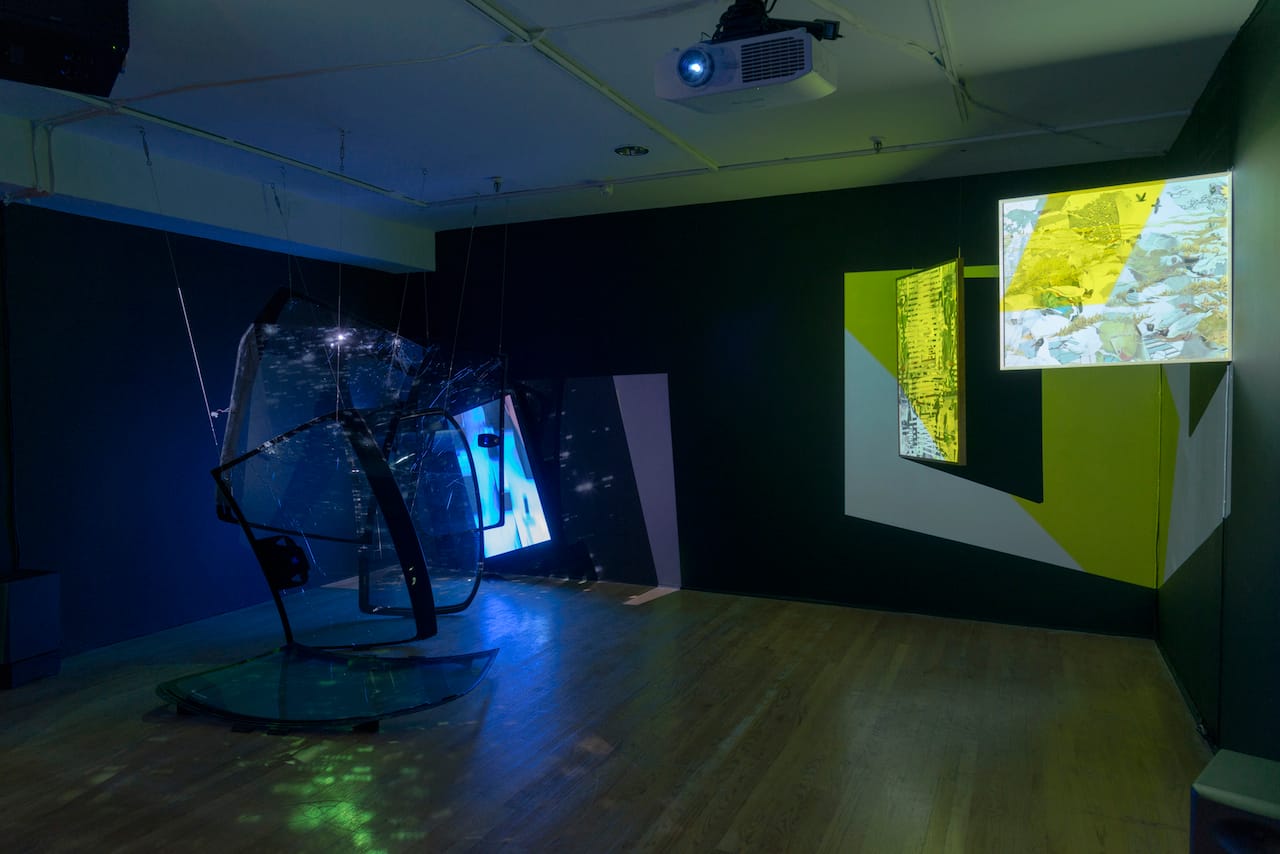 Installation view. Jibade-Khalil Huffman. The Studio Museum, 2016. Courtesy The Studio Museum. 