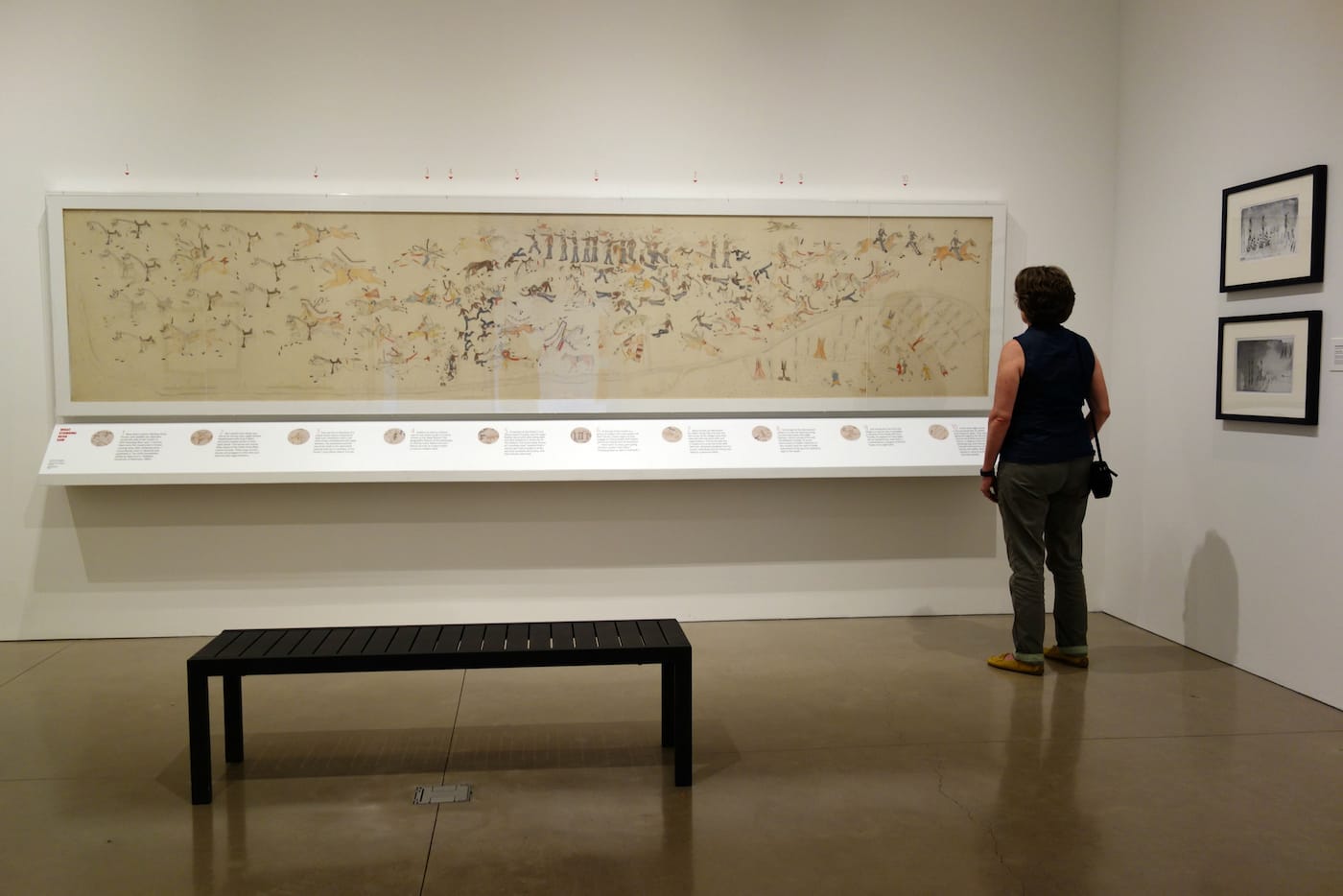 Installation view of 'First Person: Remembering Little Bighorn' (photo by the author for Hyperallergic) 