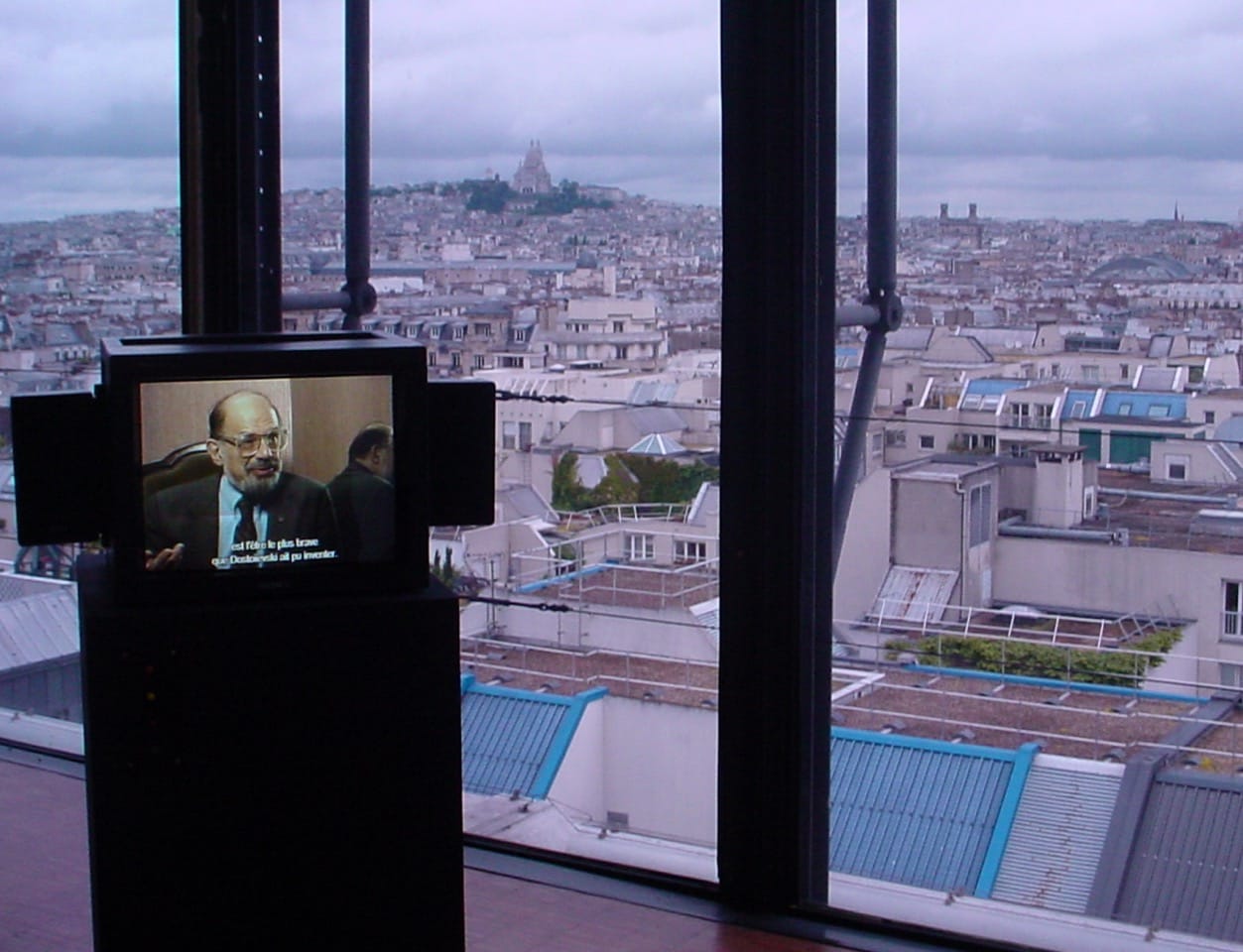 Installation view of 'Beat Generation' at the Centre Pompidou (photo by the author for Hyperallergic)