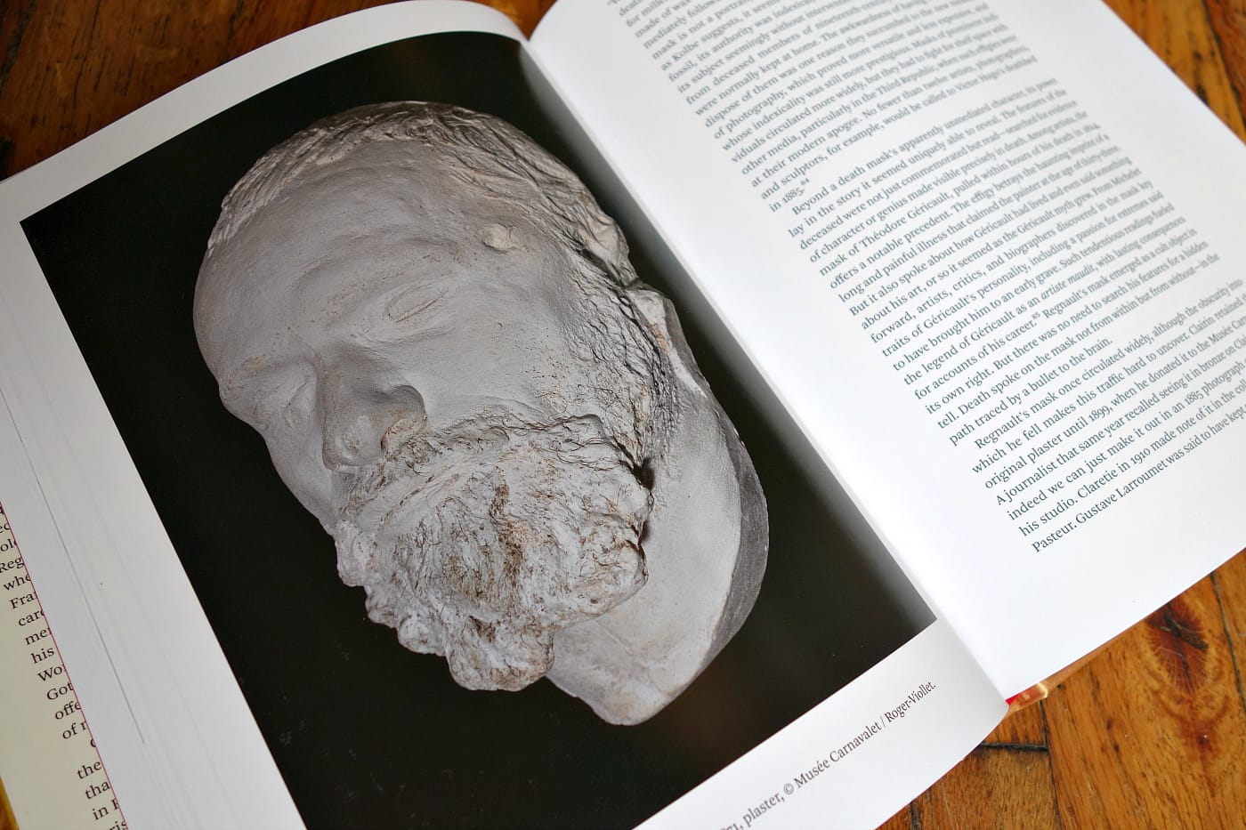 Pages from 'The Deaths of Henri Regnault ' (photo of the book for Hyperallergic)