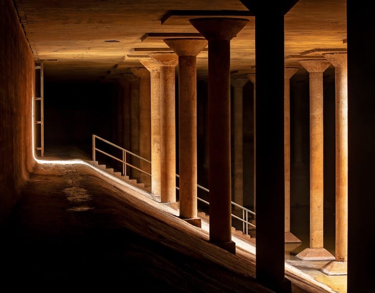 The Buffalo Bayou Park Cistern (courtesy Donald Lipski)