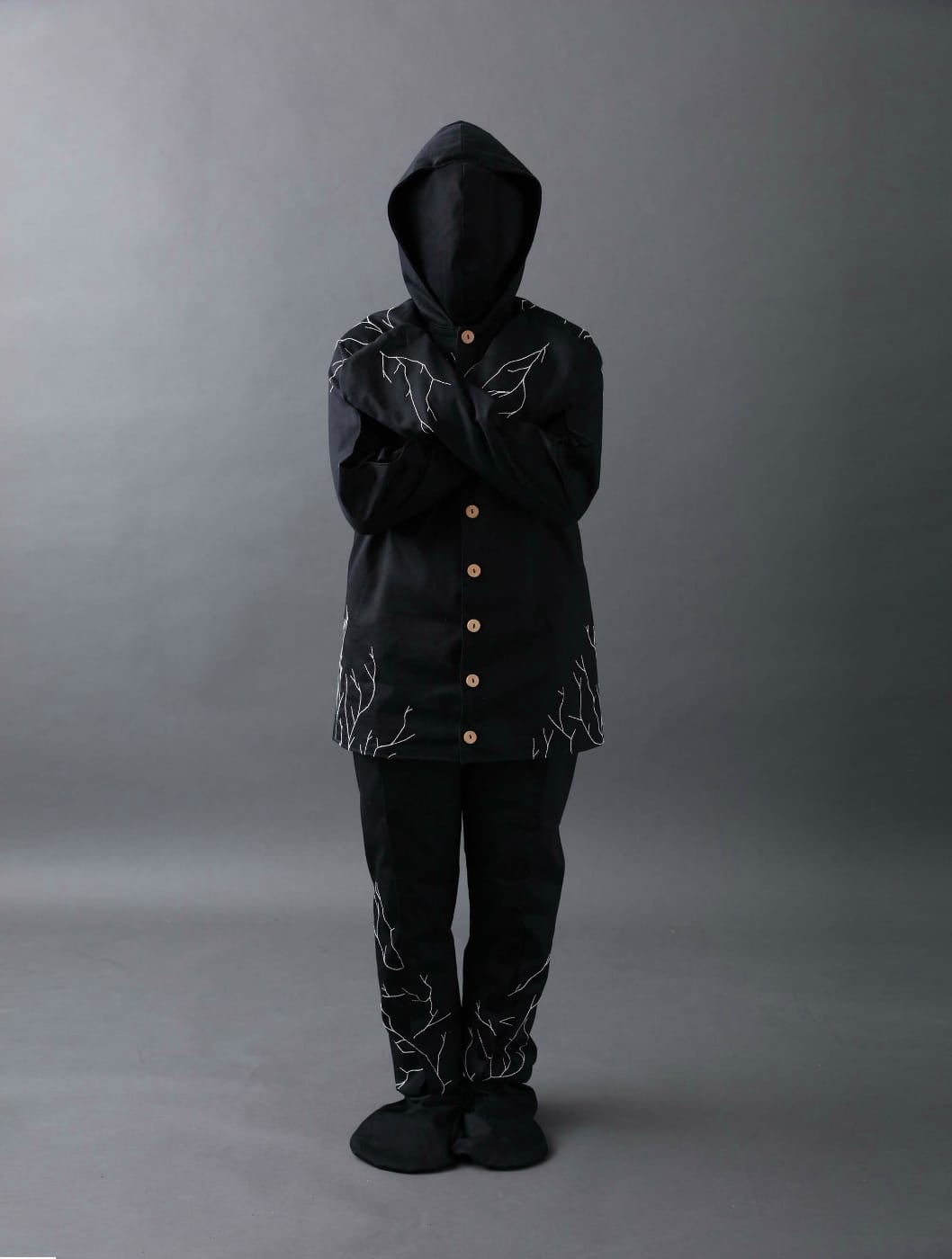 The Infinity Burial Suit by Jae Rhim Lee (courtesy Coeio)