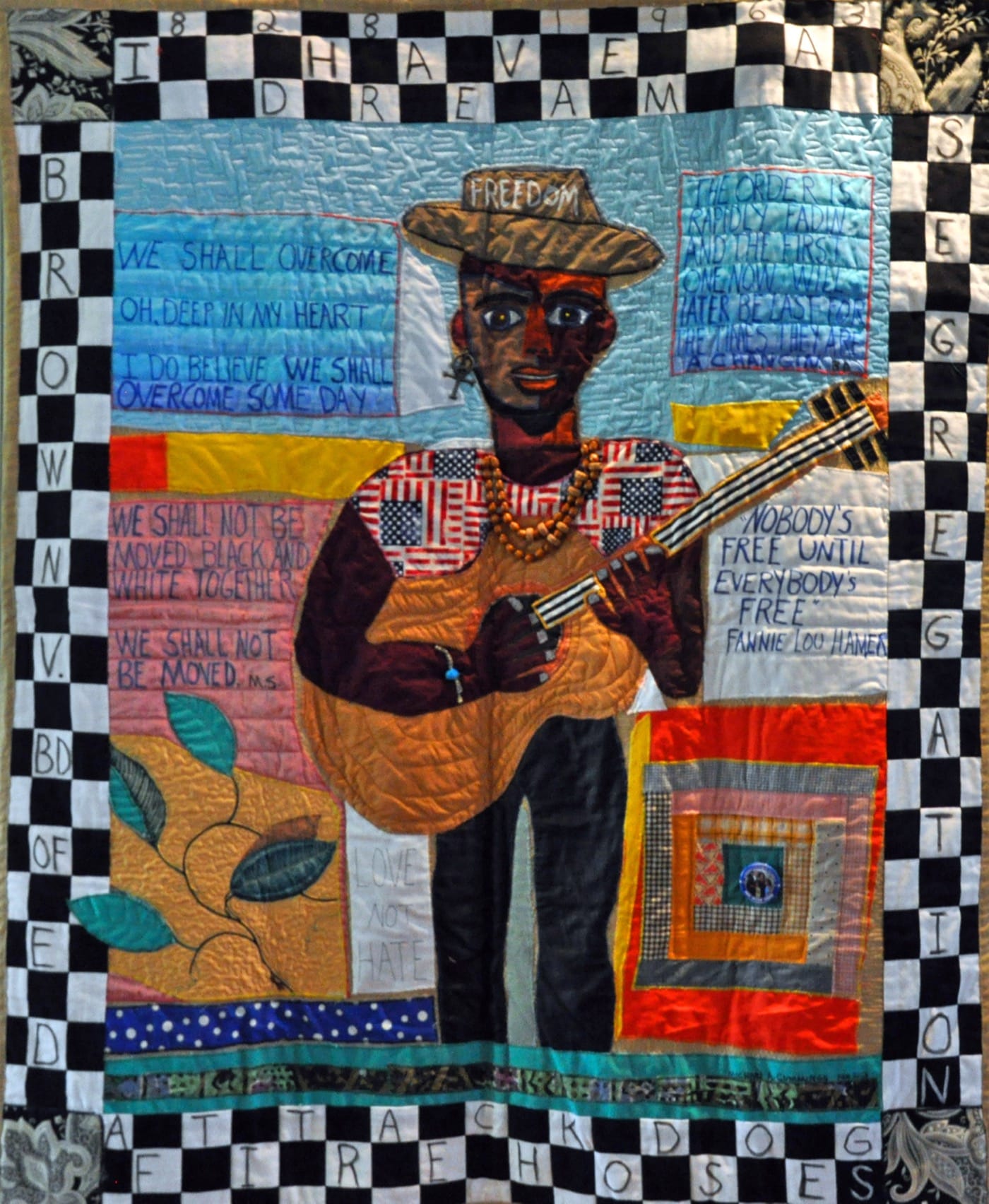 Michael Cummings "Freedom" (2013) mixed media