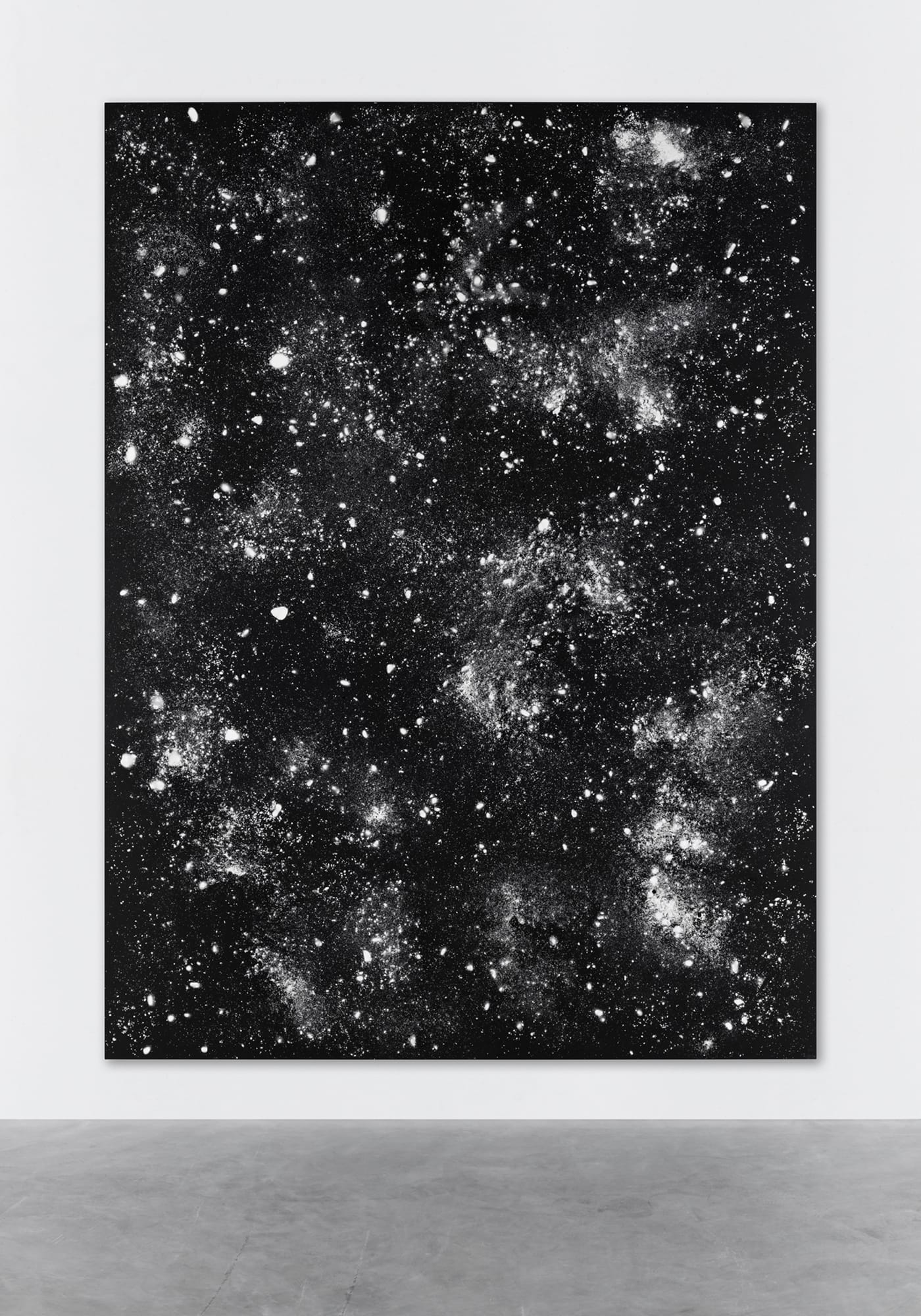 Ugo Rondinone, “N° 559 dreissigsternovemberzweitausendundacht” (2008), acrylic on canvas, Plexiglas (courtesy of the artist and Galerie Eva Presenhuber, Zürich)