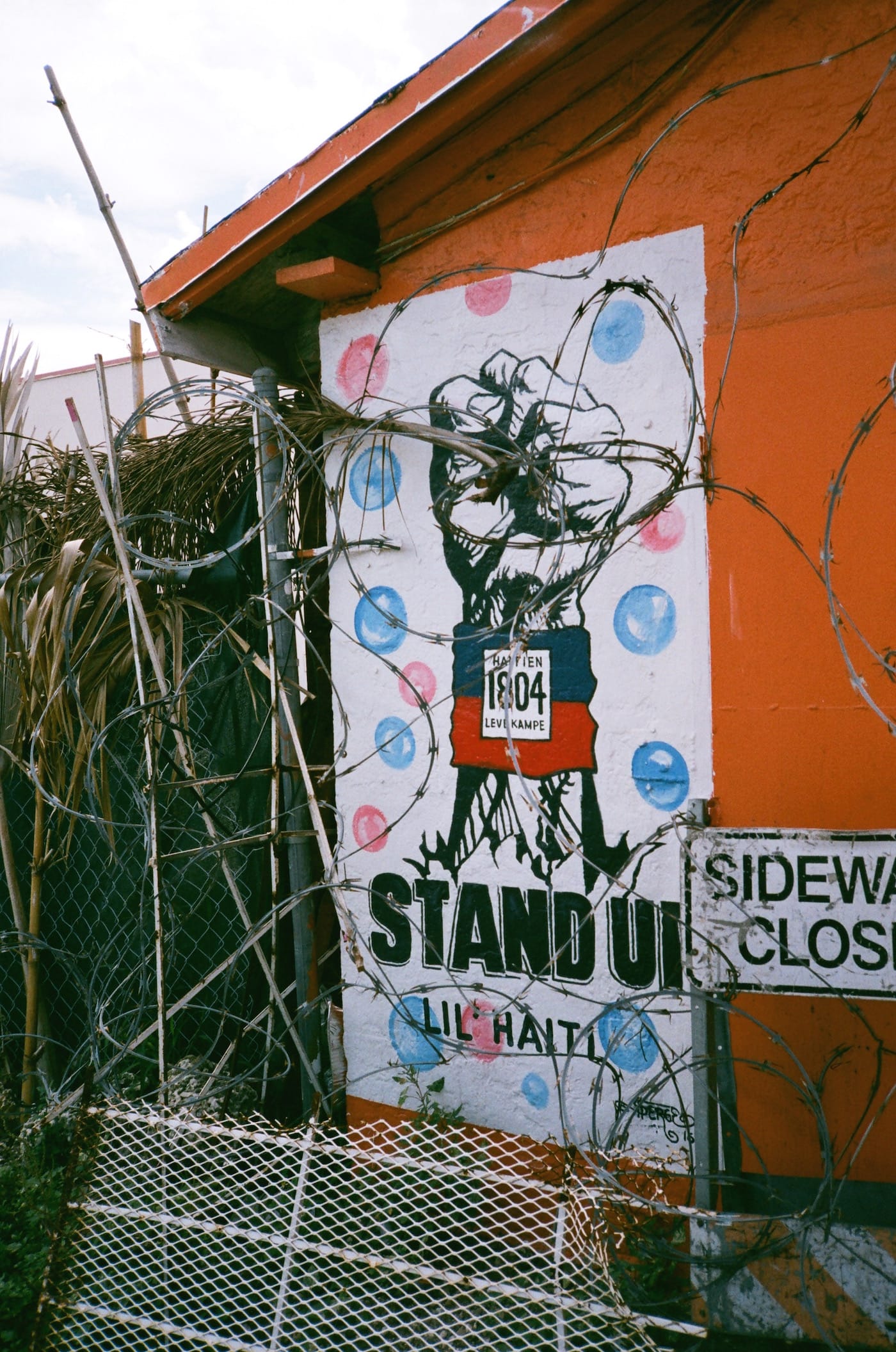 One of Serge Toussaint's murals in Little Haiti