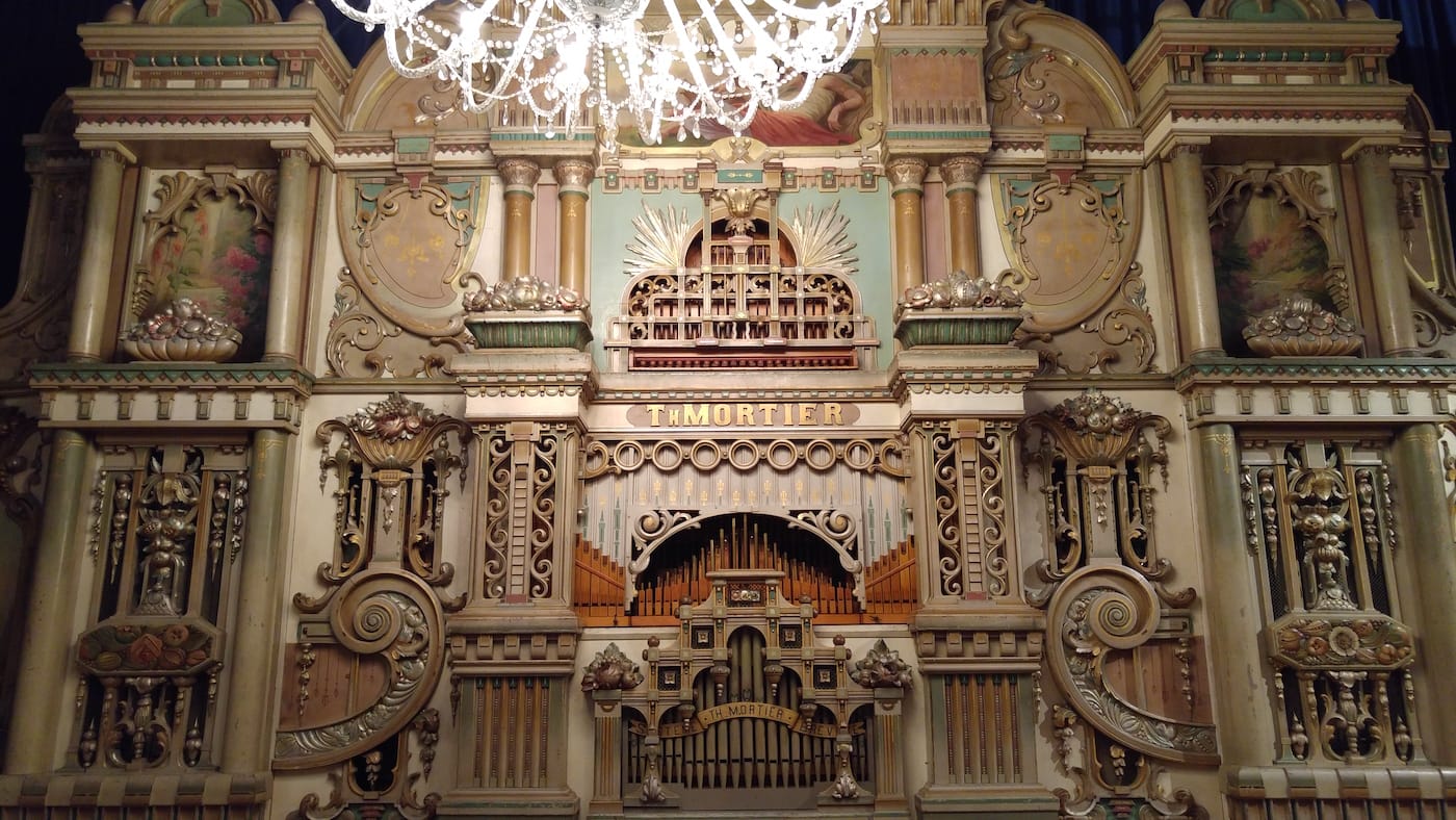 An Orchestrion at the Museum Speelklok (all photos by the author for Hyperallergic unless indicated otherwise) (click to enlarge)