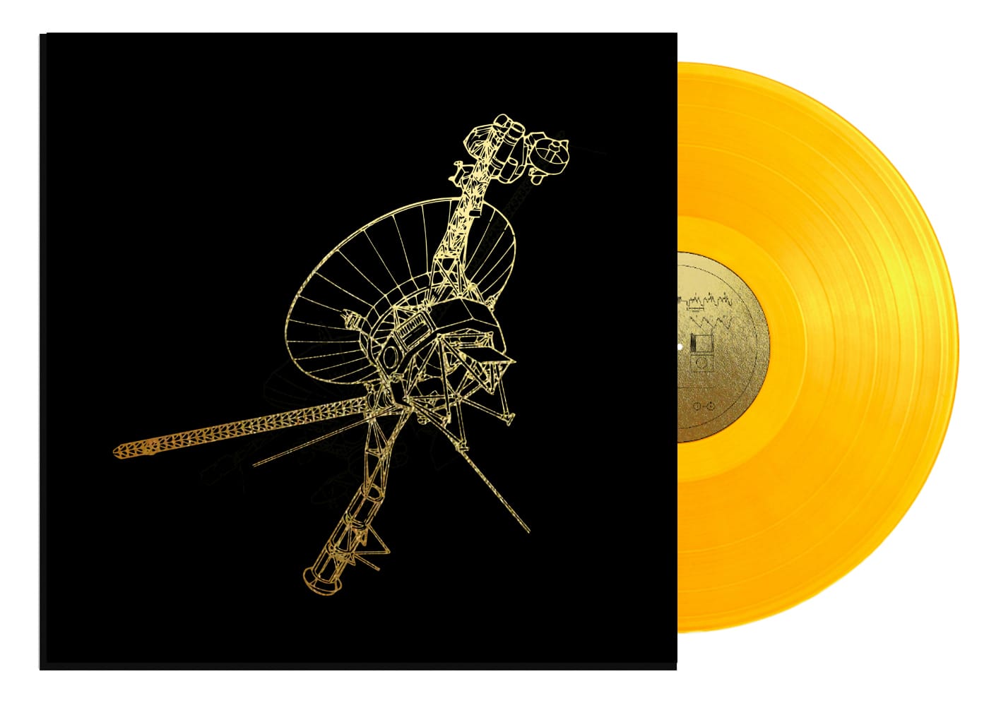 Mock-up for the "Voyager Golden Record: 40th Anniversary Edition" (courtesy Lawrence Azerrad/Ozma Records)