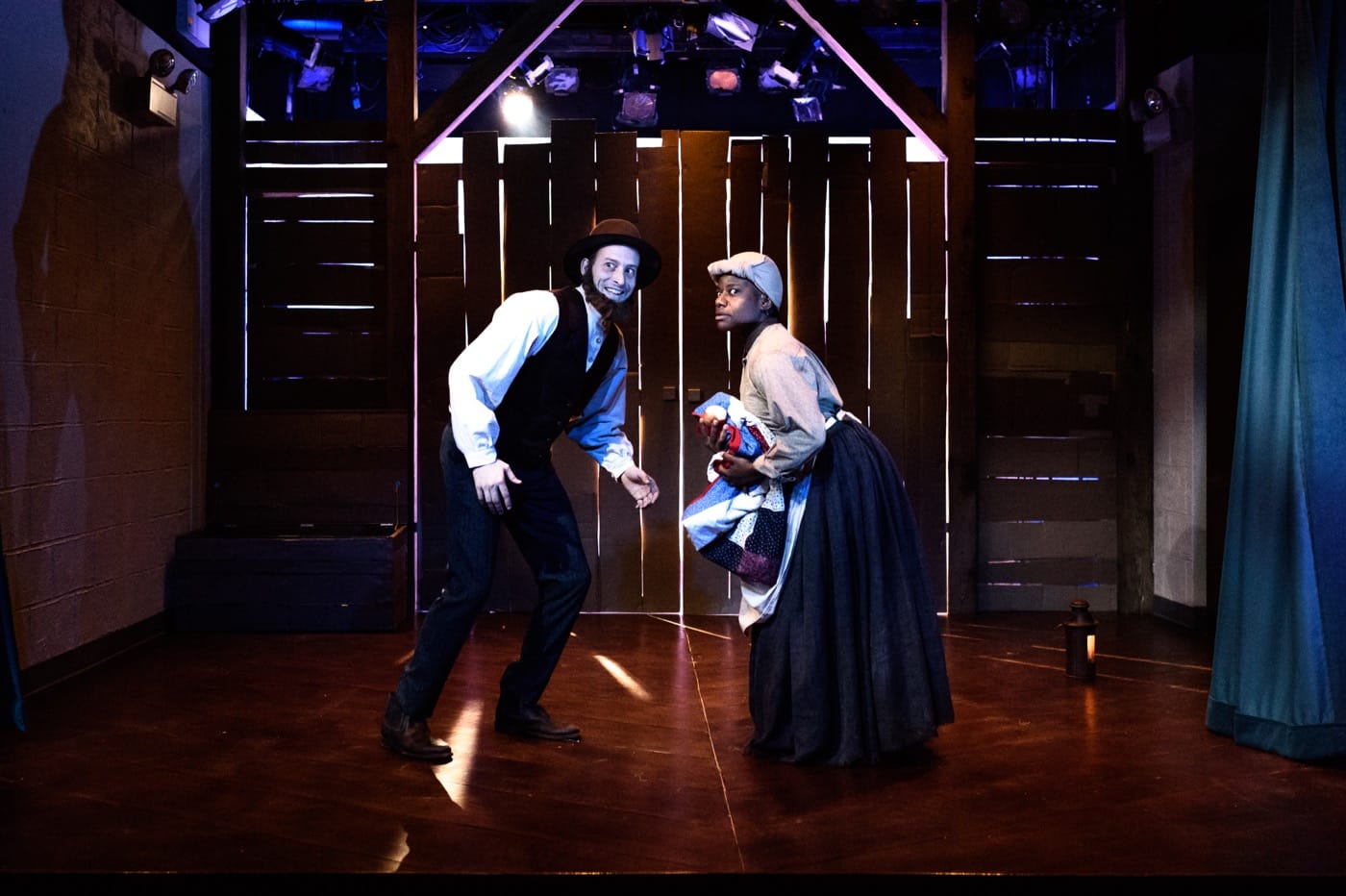 Underground Railroad Game featuring Jennifer Kidwell & Scott Sheppard (All photos by Ben Arons) 