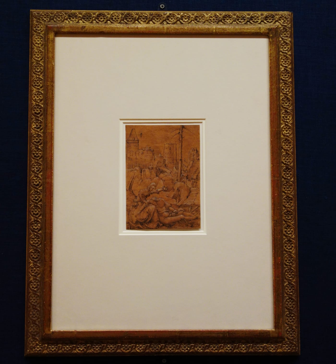 Installation view of 'One Hundred Years of Drawings and Prints at the Metropolitan Museum of Art' (photo by the author for Hyperallergic)