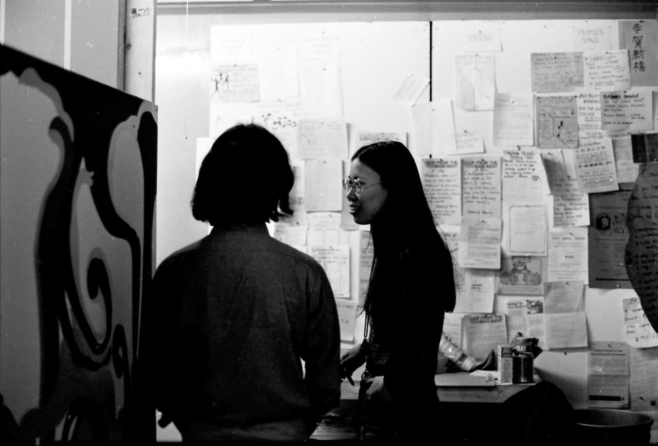 Basement Workshop. Photograph by Henry Chu, A/P/A Institute at NYU Collection.