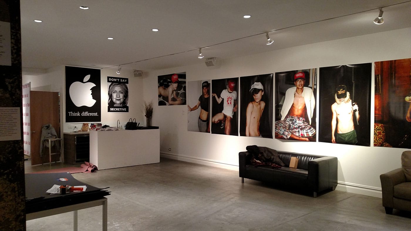 A view of '#DaddyWillSaveUs'