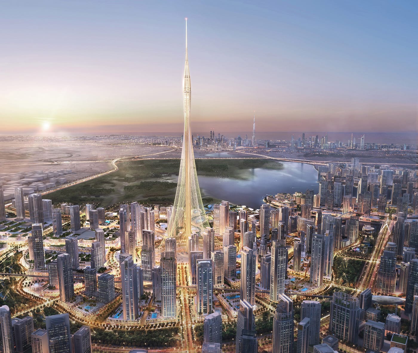 Santiago Calatrava designed a new tower being built in Dubai, and while he hasn't revealed the height of the tower yet, his son that the structure will be "a notch taller" than the nearby Burj Khalifa. Whoa! (via Dezeen) 