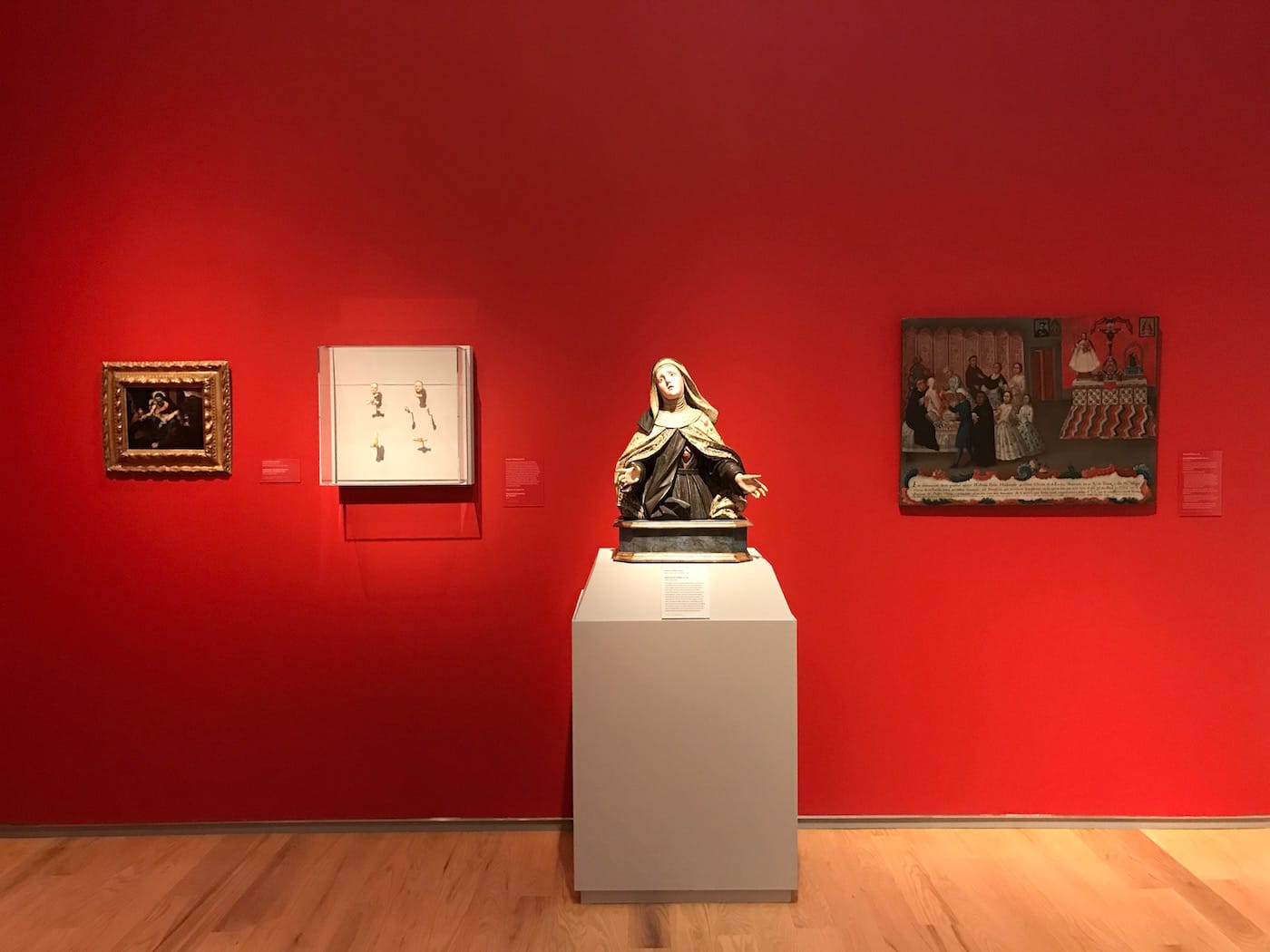 Installation view at the Davis Museum 