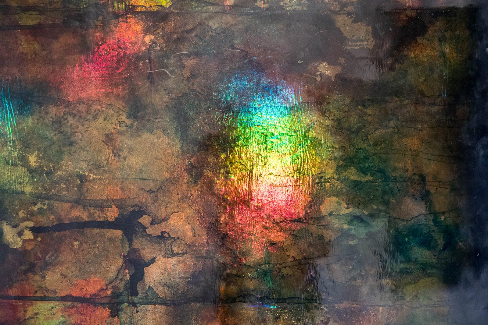 Detail of a piece at the Arthelix exhibition by Peter Hopkas