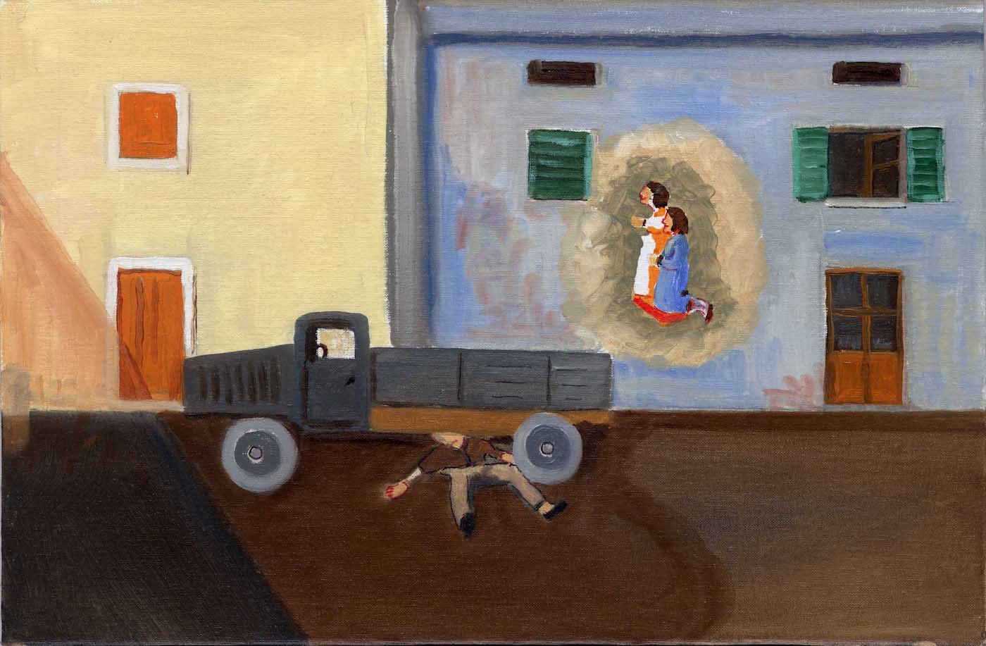 Ex voto for a truck accident (19th century) (photo by Andrés Marín Jarque, via Museu Valencià d'Etnologia/Wikimedia)