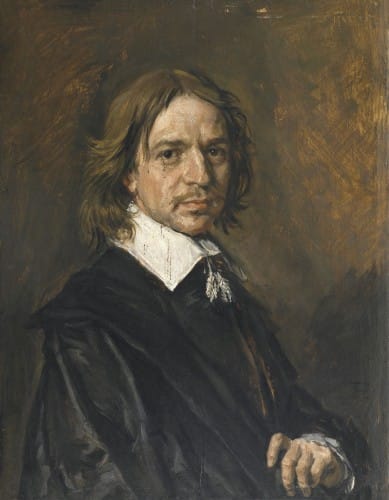 "Portrait of a Man,” formerly attributed to Frans Hals, is now considered a forgery. (via Wikimedia Commons)