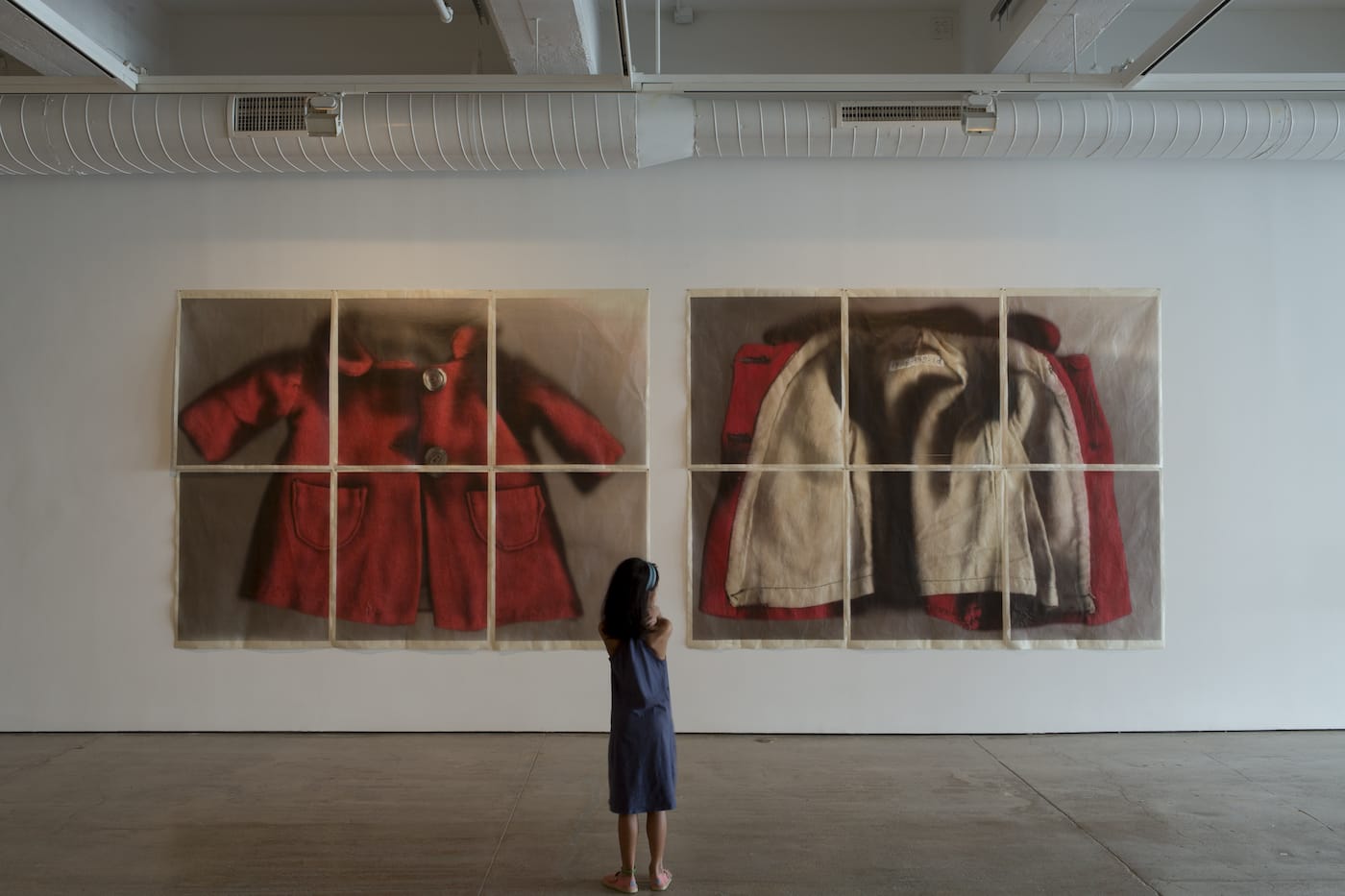 Ann Hamilton, 'habitus' (2016), installation view at Fabric Museum and Workshop (photo by Thibault Jeanson)
