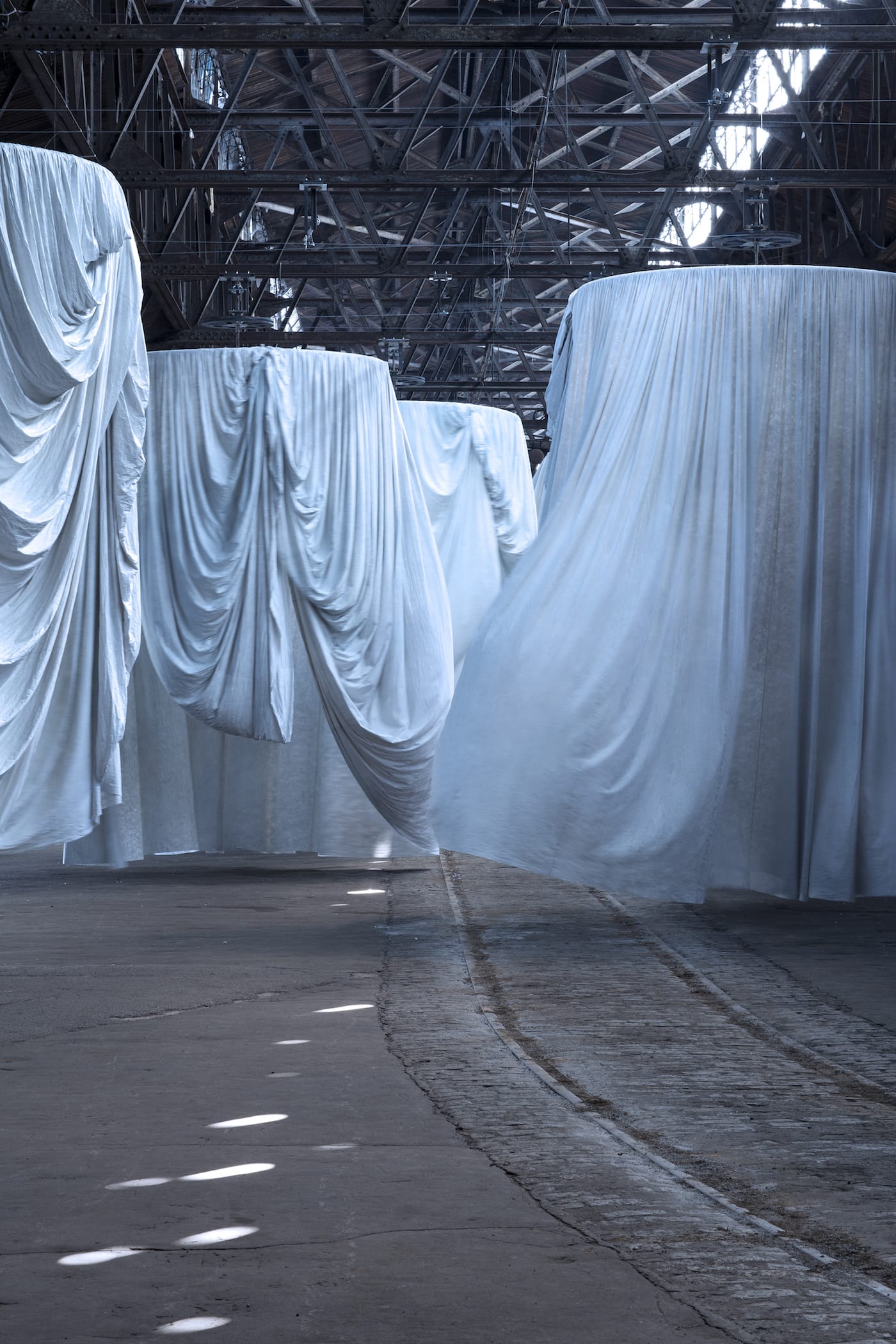 Ann Hamilton, 'habitus' (2016), installation view at Municipal Pier 9 (photo by Thibault Jeanson)