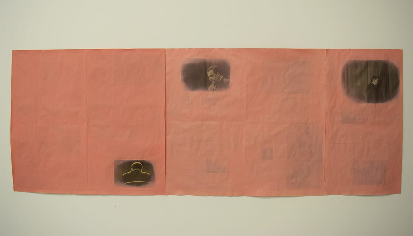 Excerpts of Elissa Levy's 'Wallpaper of Shame' series featuring Chris Christie