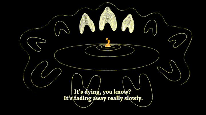 Scene from 'My Grandmother's Lingo' (GIF by the author via SBS)