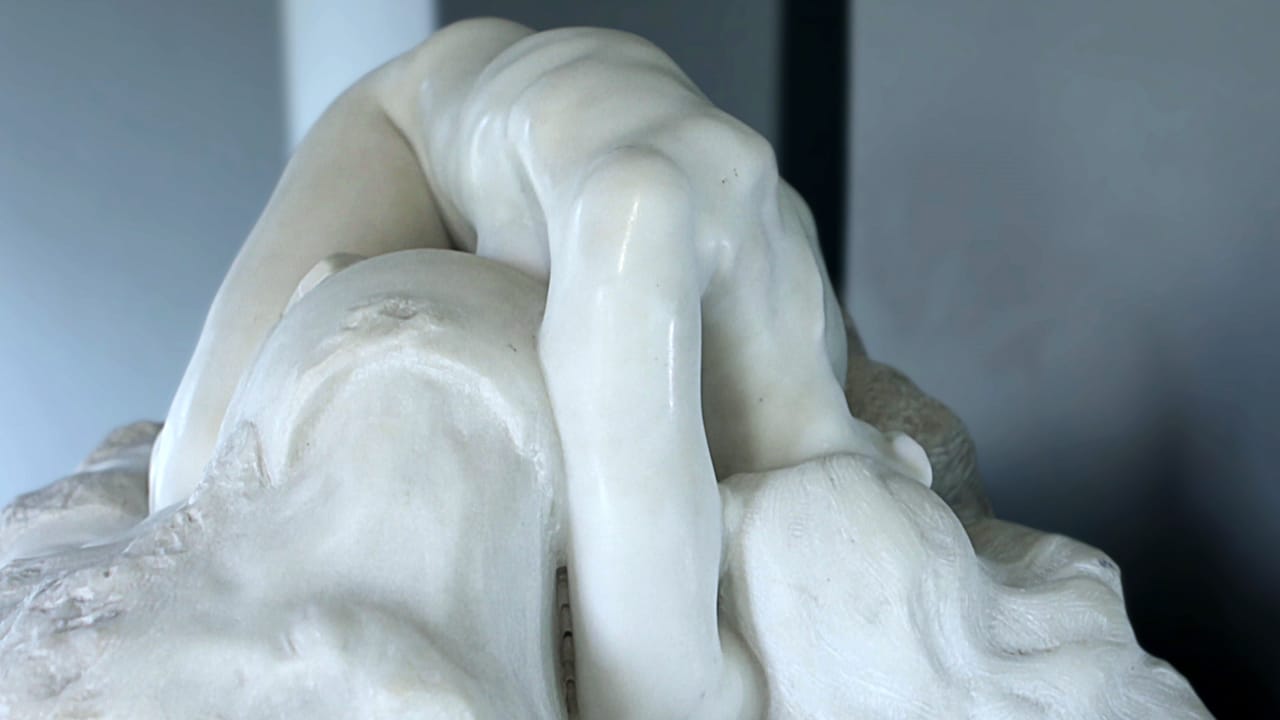 An Auguste Rodin sculpture that served as inspiration for Anna Halprin's choreography