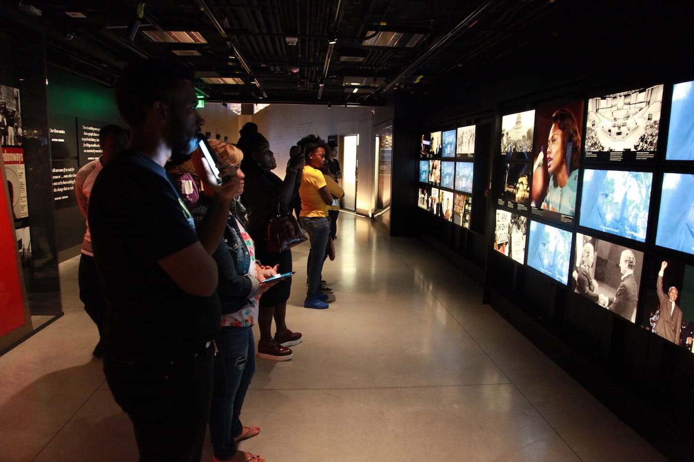 A gallery in the the National Museum of African American History and Culture