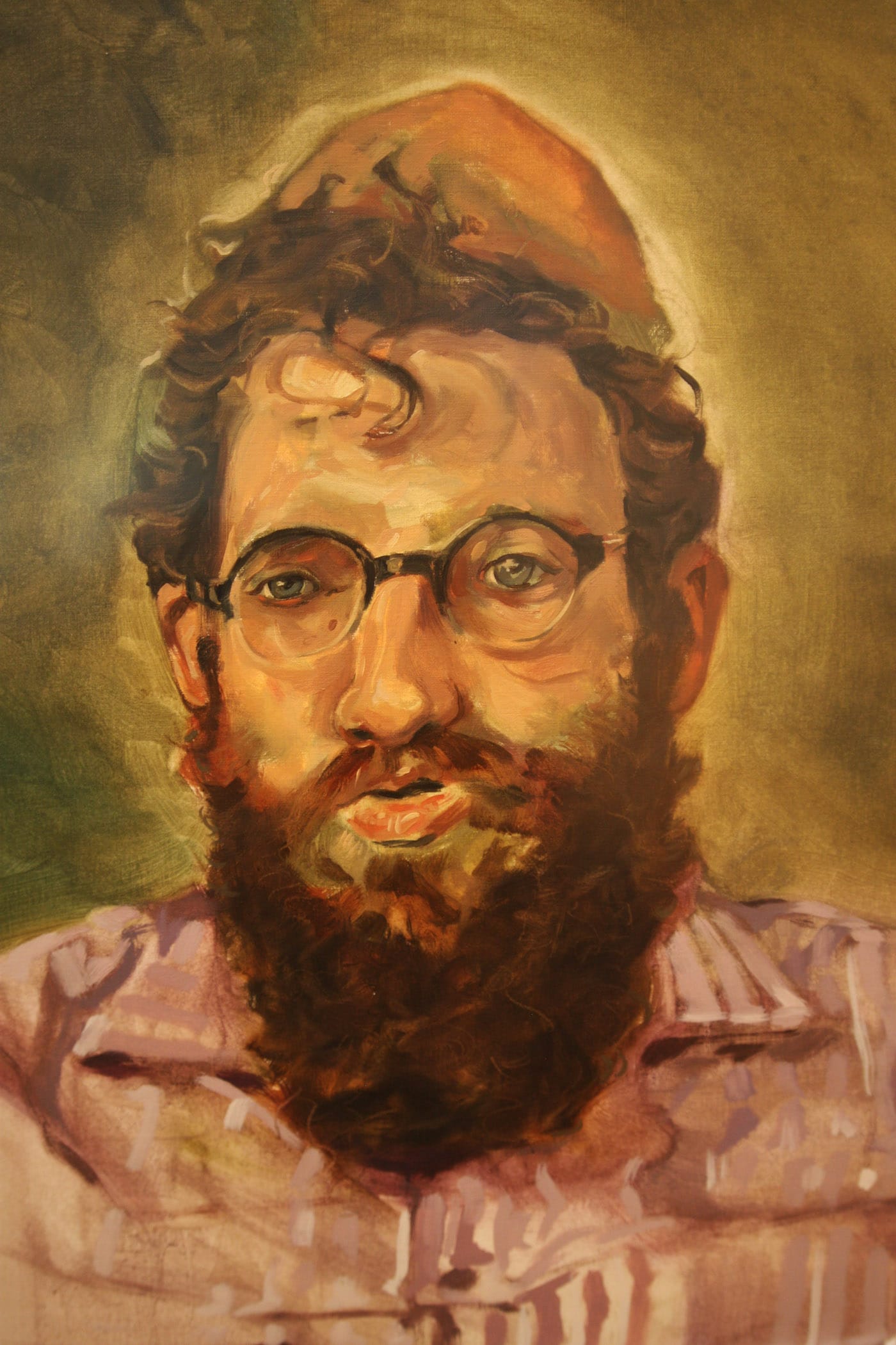 A portrait of Rabbi Behrman