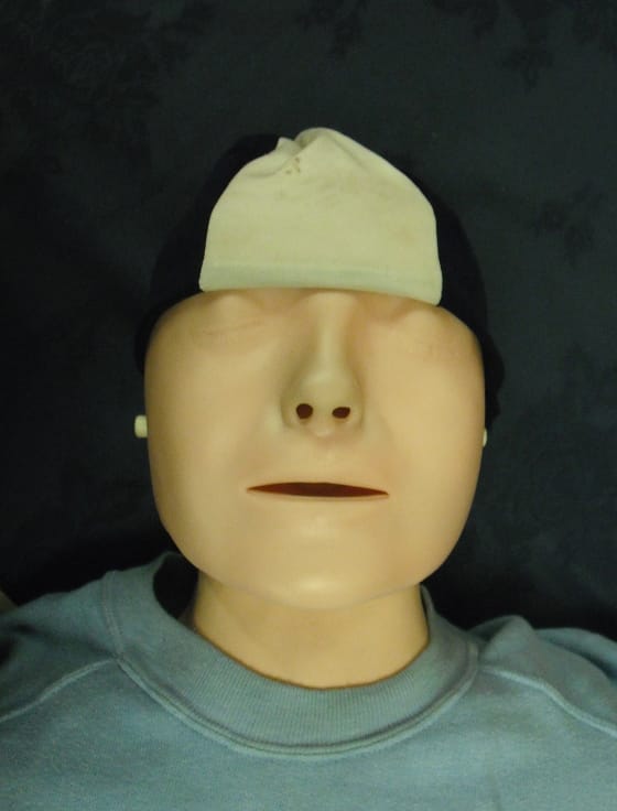 Resusci Anne (photo by Phil Parker/Wikimedia)