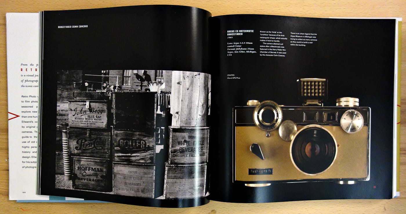 Pages from 'Retro Photo: An Obsession' (photo of the book for Hyperallergic)