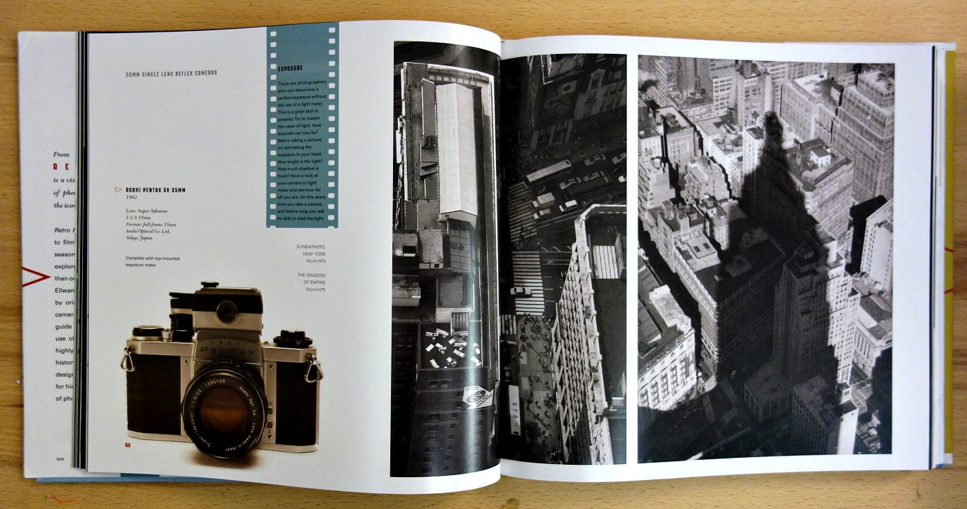 Pages from 'Retro Photo: An Obsession' (photo of the book for Hyperallergic)