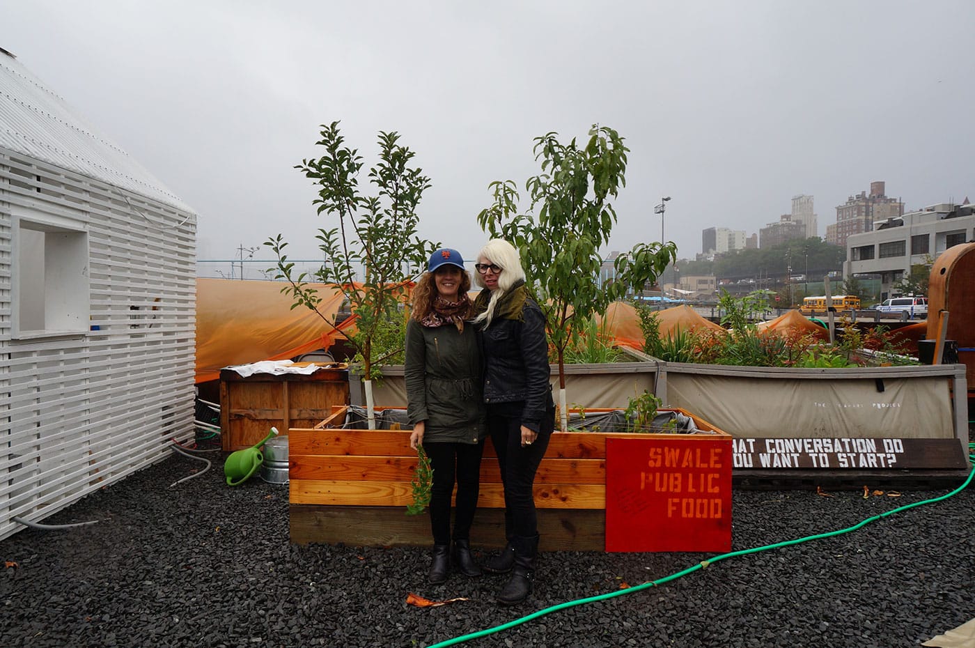 Mary Mattingly and Kim Darling on "Swale"