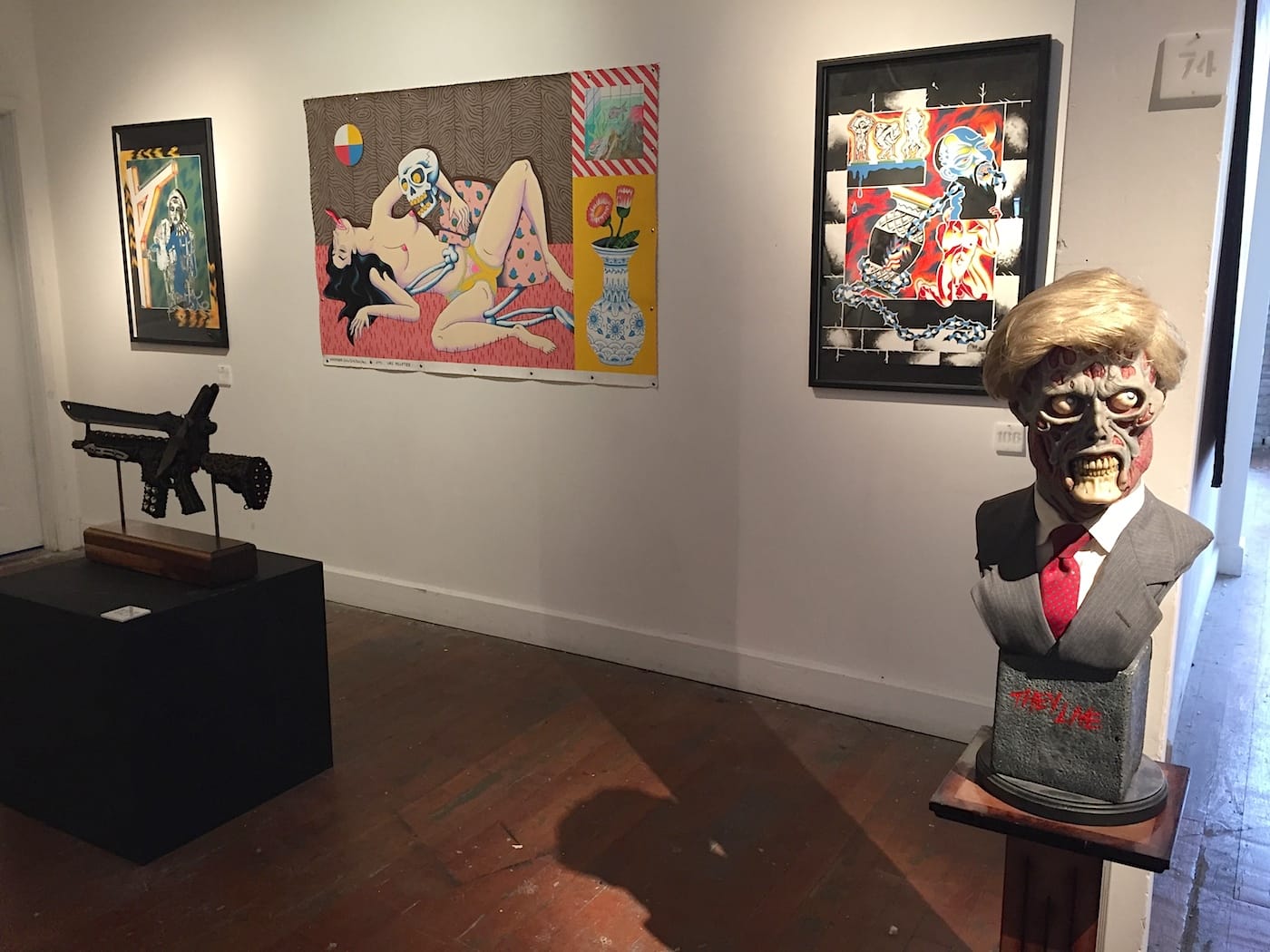 Trap House at Think Tank Gallery.