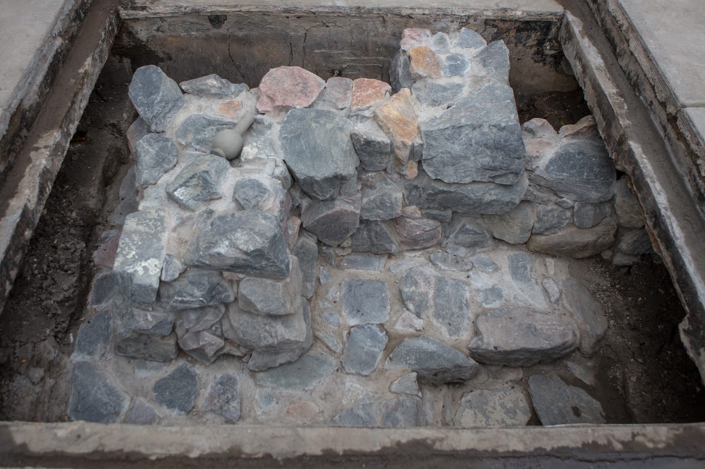 Detail of SANGREE's Unclassified Site Museum, a Black Cube project, in Denver