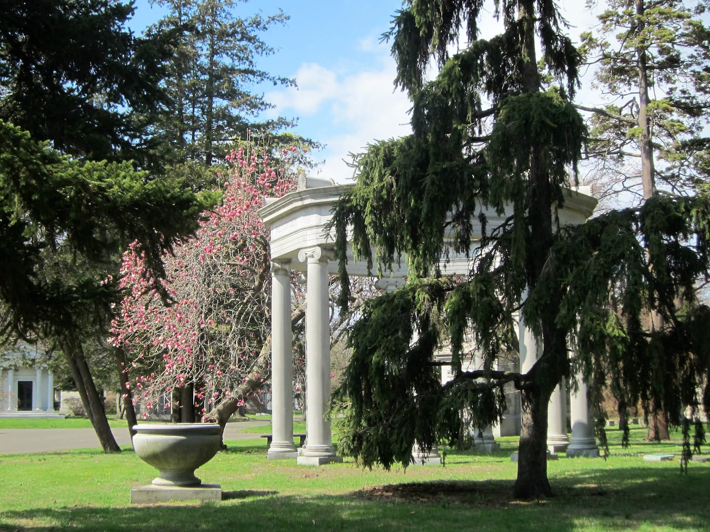 Woodlawn Cemetery (photo by the author for Hyperallergic)