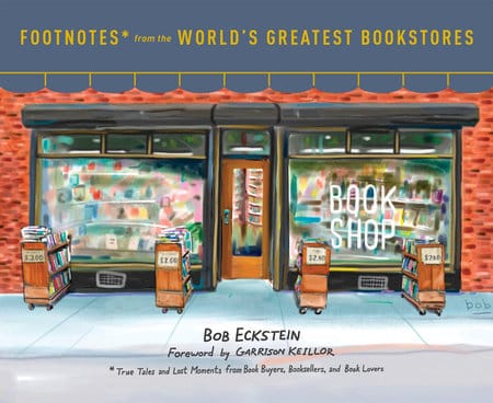 Cover of 'Footnotes from the World's Greatest Bookstores' (courtesy Clarkson Potter)