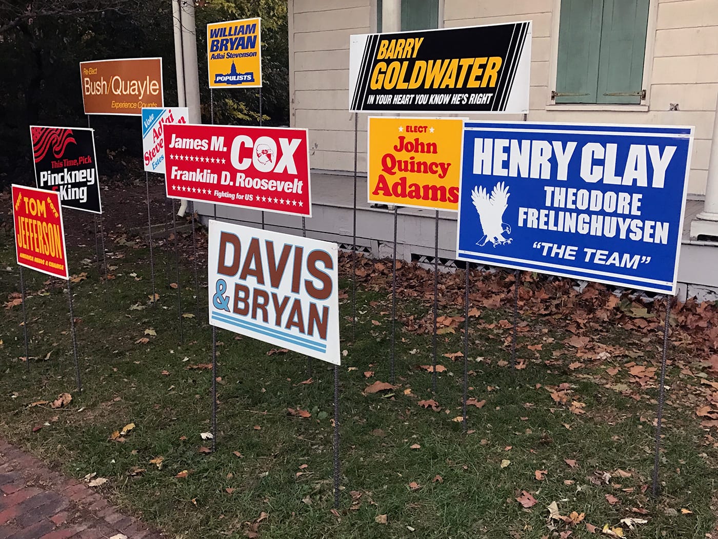A view of "Monument to the Unelected"
