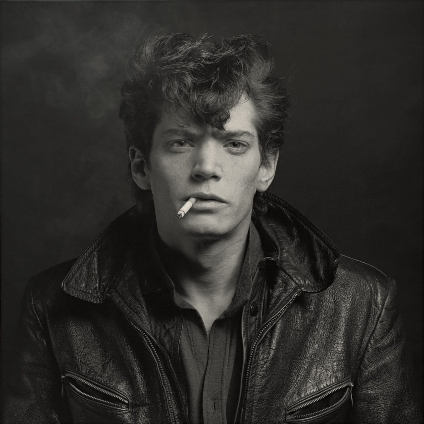 Robert Mapplethorpe, "Self-Portrait" (1980) (all images courtesy and © the Robert Mapplethorpe Foundation)