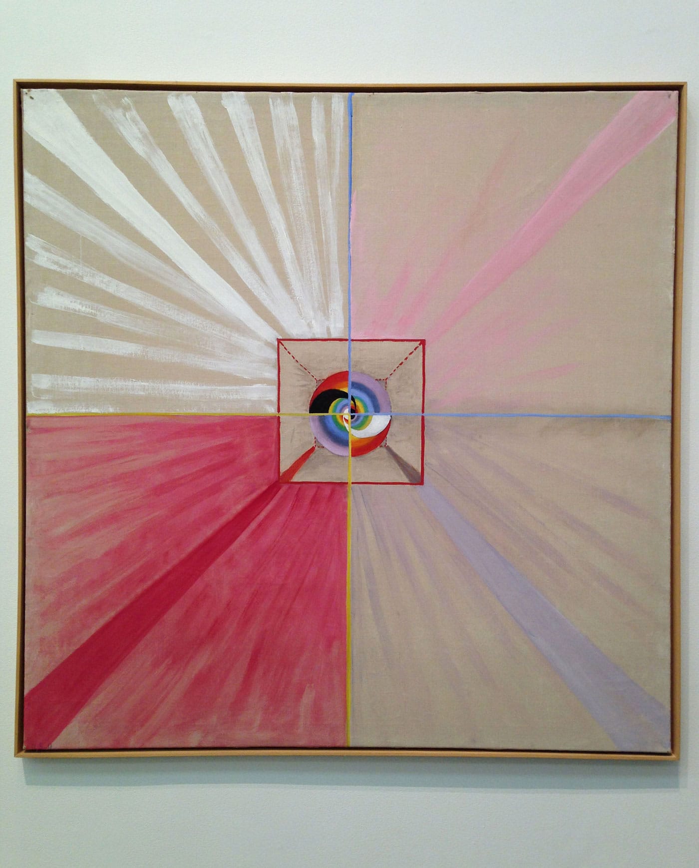 Hilma af Klint, "The Swan, No. 11" from Group IX, Series SUW/US (1914–15)