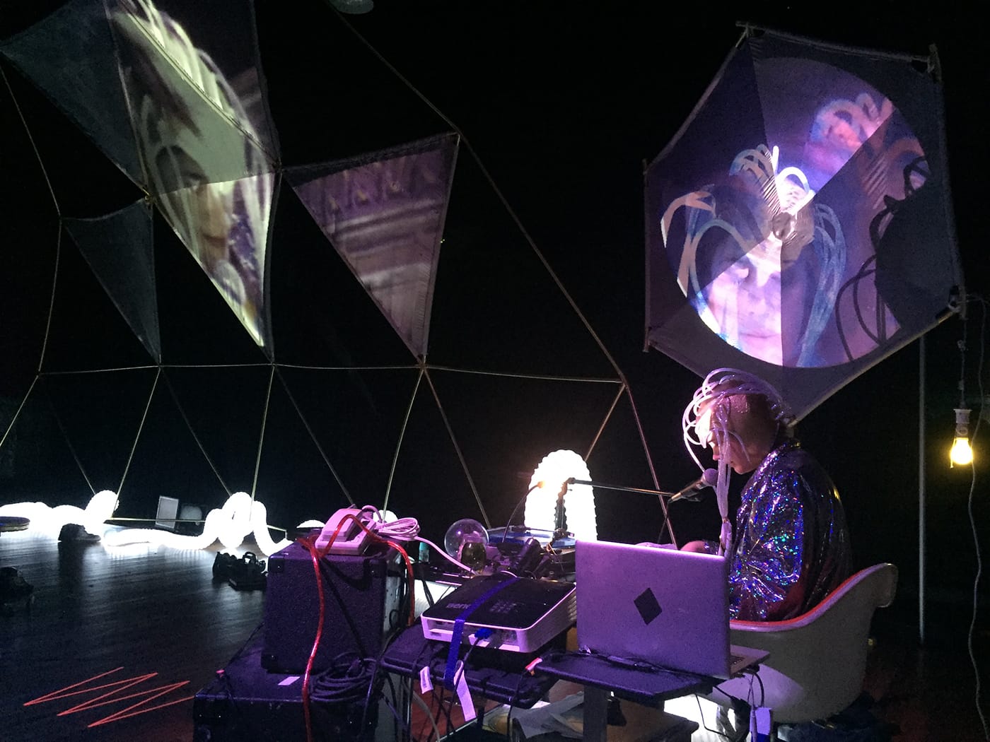 Alien DJ Renee Willoughby.