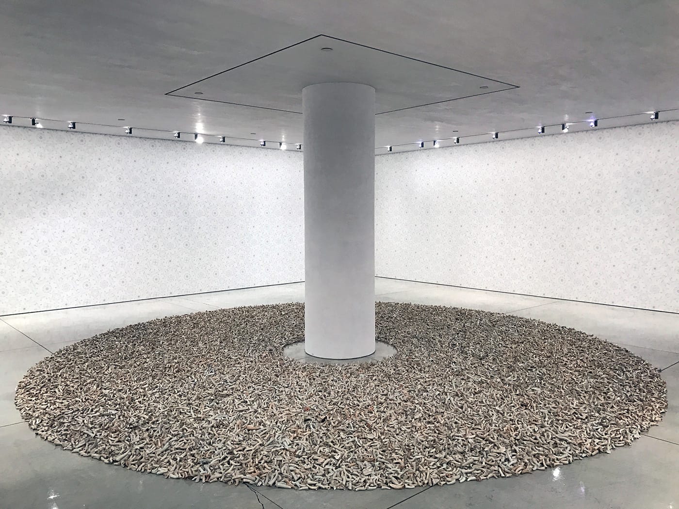 The uptown iteration of "Ai Weiwei 2016: Roots and Branches"