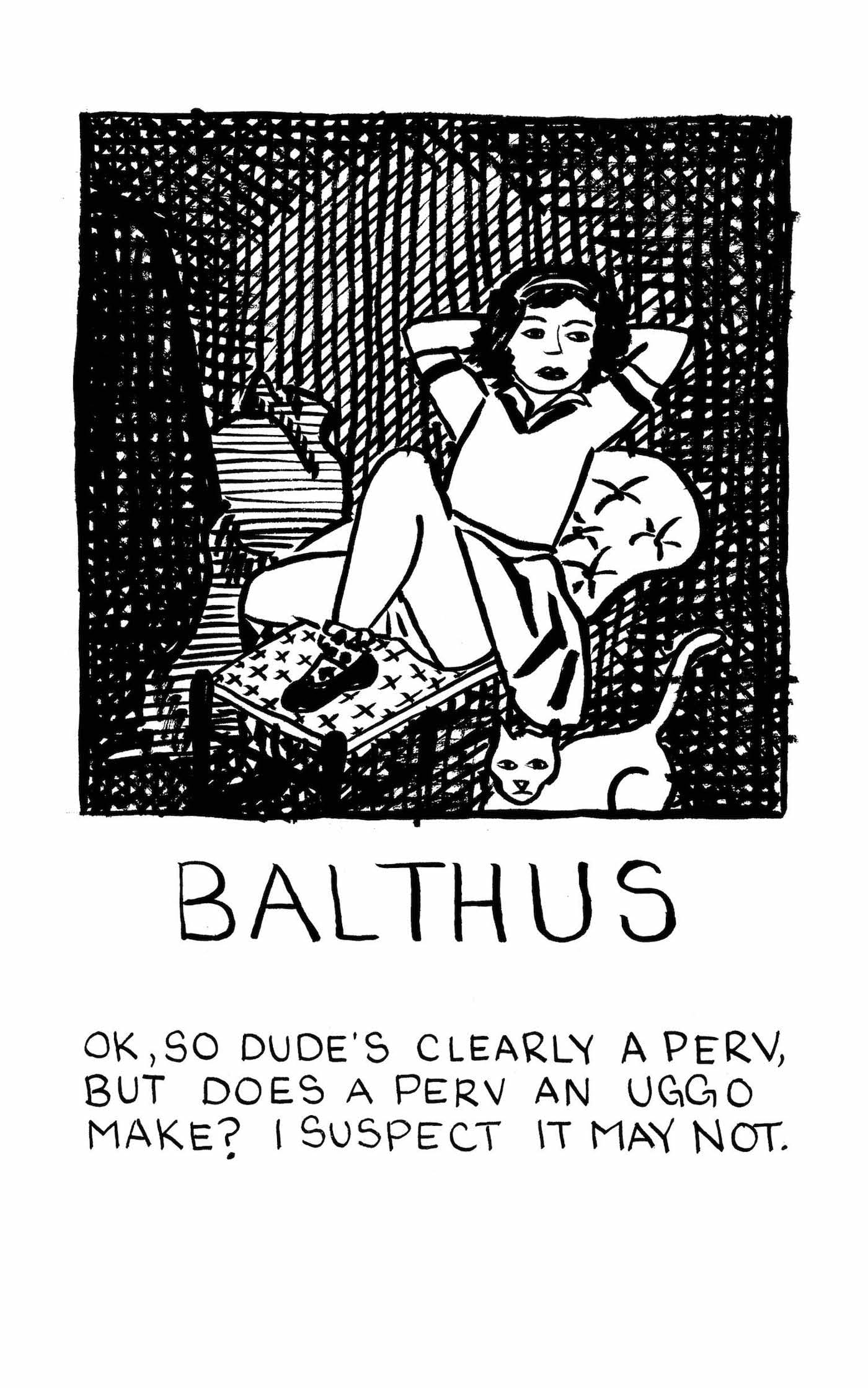 Balthus by Jessica Campbell