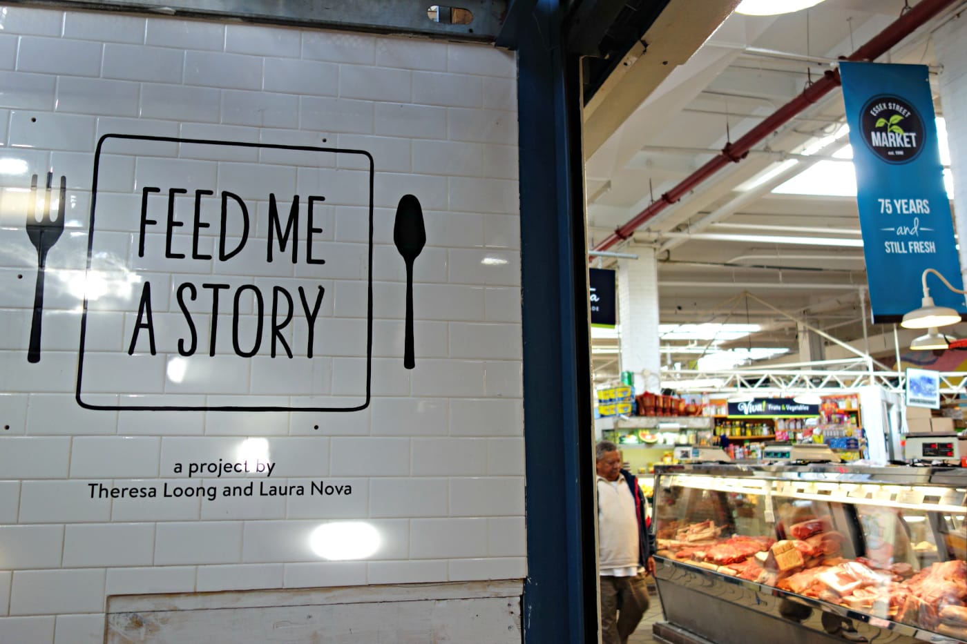 Essex Street Market (photo by the author for Hyperallergic)