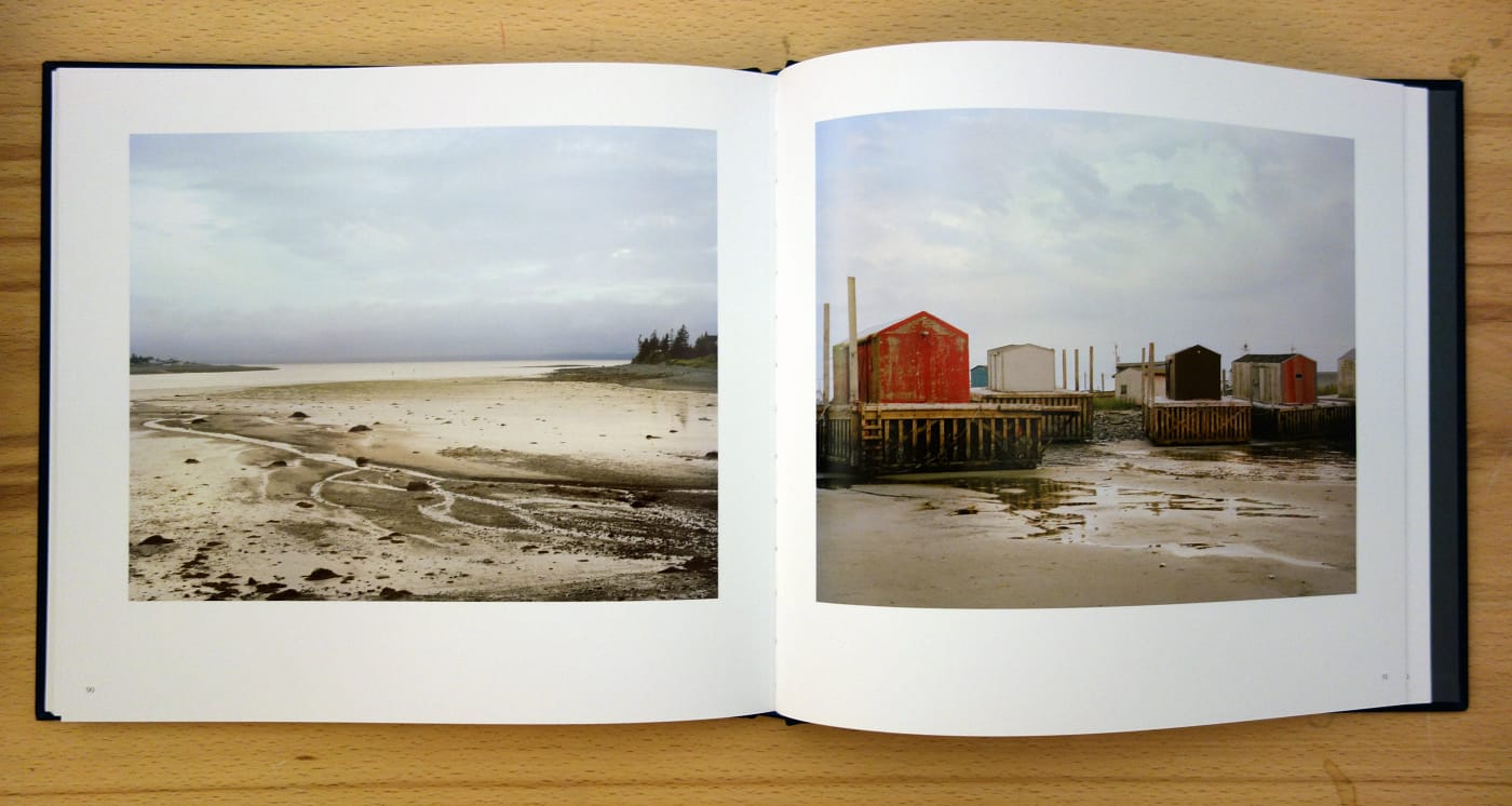 Pages from Evangeline: A Tale of Modern Acadia (photo of the book for Hyperallergic)