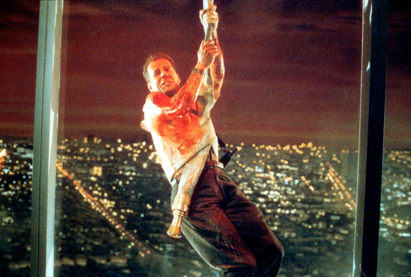 Die Hard (1988) Directed by John McTiernan Shown: Bruce Willis