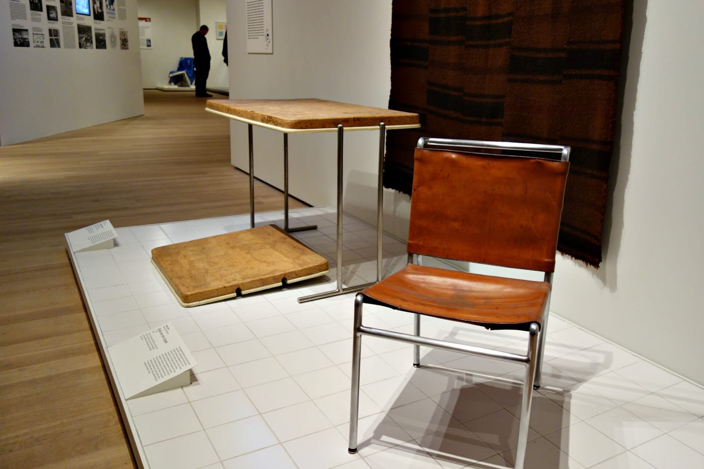 Installation view of How Should We Live? Propositions for the Modern Interior at the Museum of Modern Art (photo by the author for Hyperallergic)