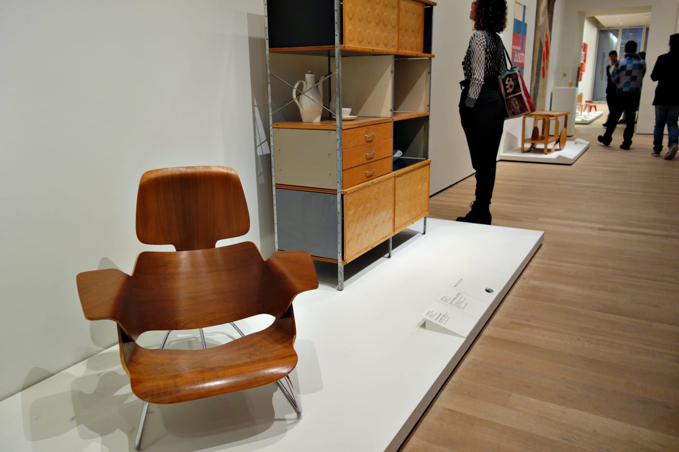 Installation view of How Should We Live? Propositions for the Modern Interior at the Museum of Modern Art (photo by the author for Hyperallergic)