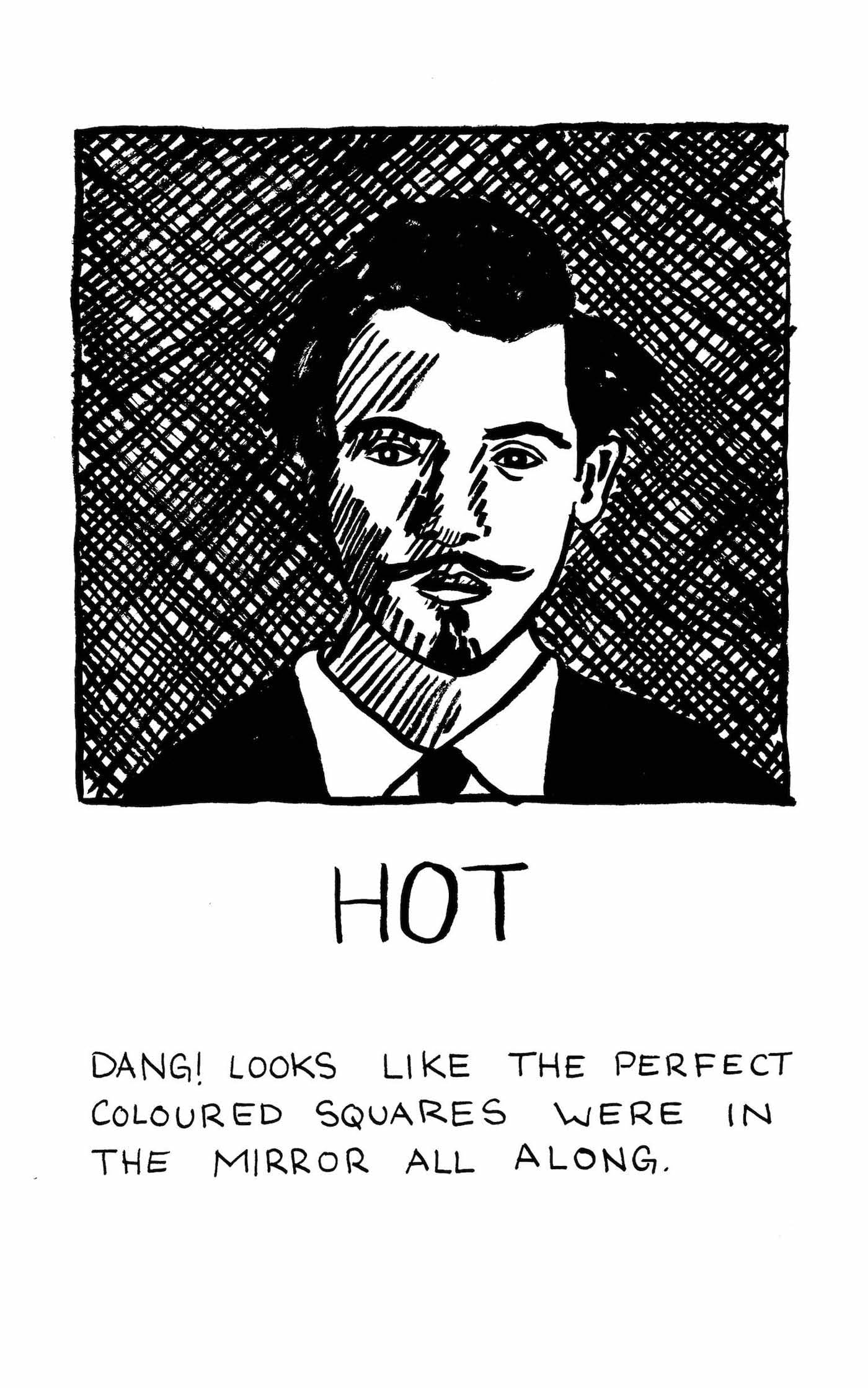 Piet Mondrian by Jessica Campbell