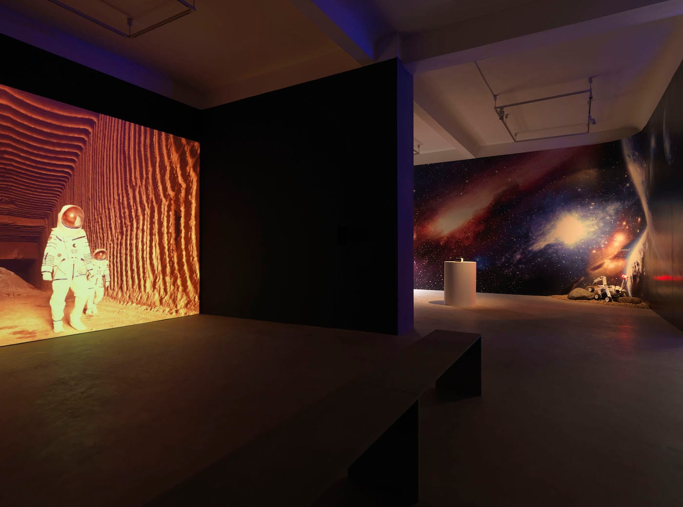 Halil Altındere, "Space Refugee" installation view